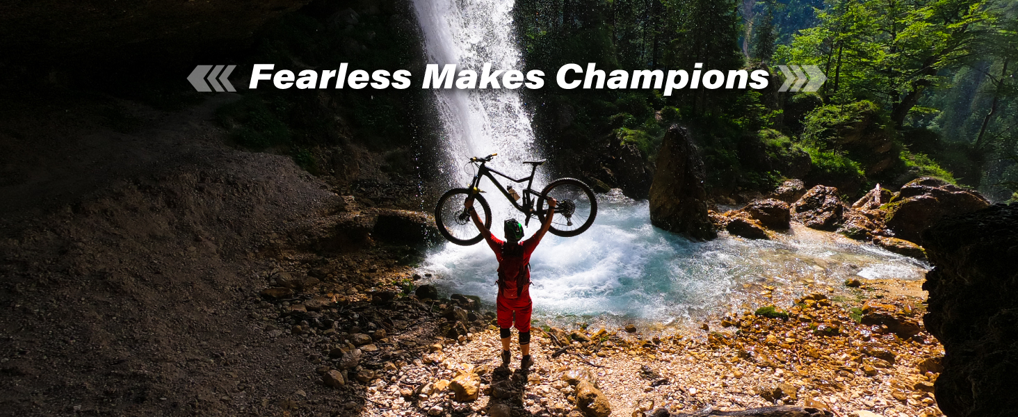 MTB bike ride fearless - Top Brake