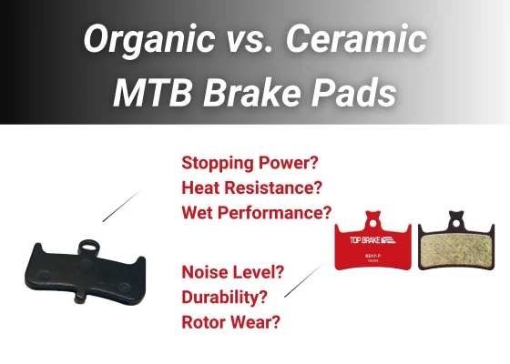 Organic Vs Ceramic MTB Brake Pads Top Brake Vs