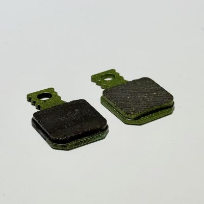 Brake pads before and after bed-in -Top Brake