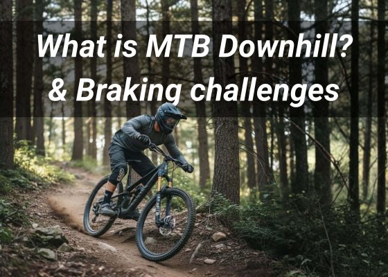 MTB Downhill Braking Challenge Top Brake