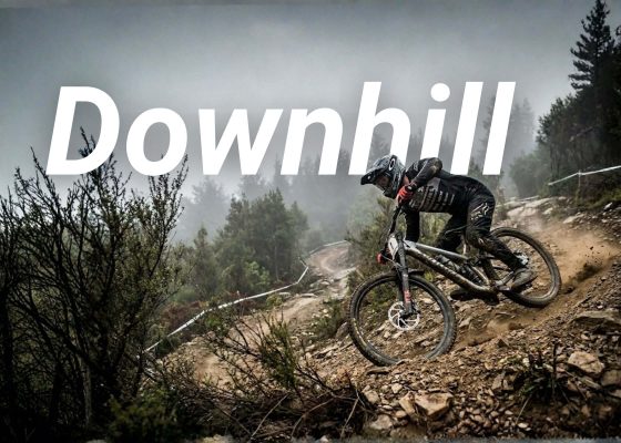 Intensity Of Downhill Mountain Biking Top Brake