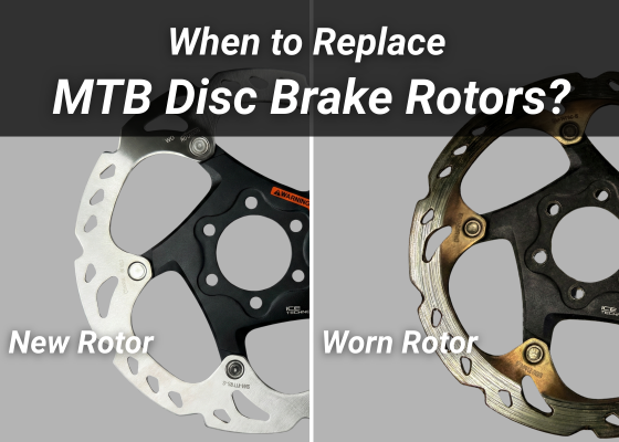 When To Replace Mtb Disc Brake Rotors New Vs Worn- TOP BRAKE