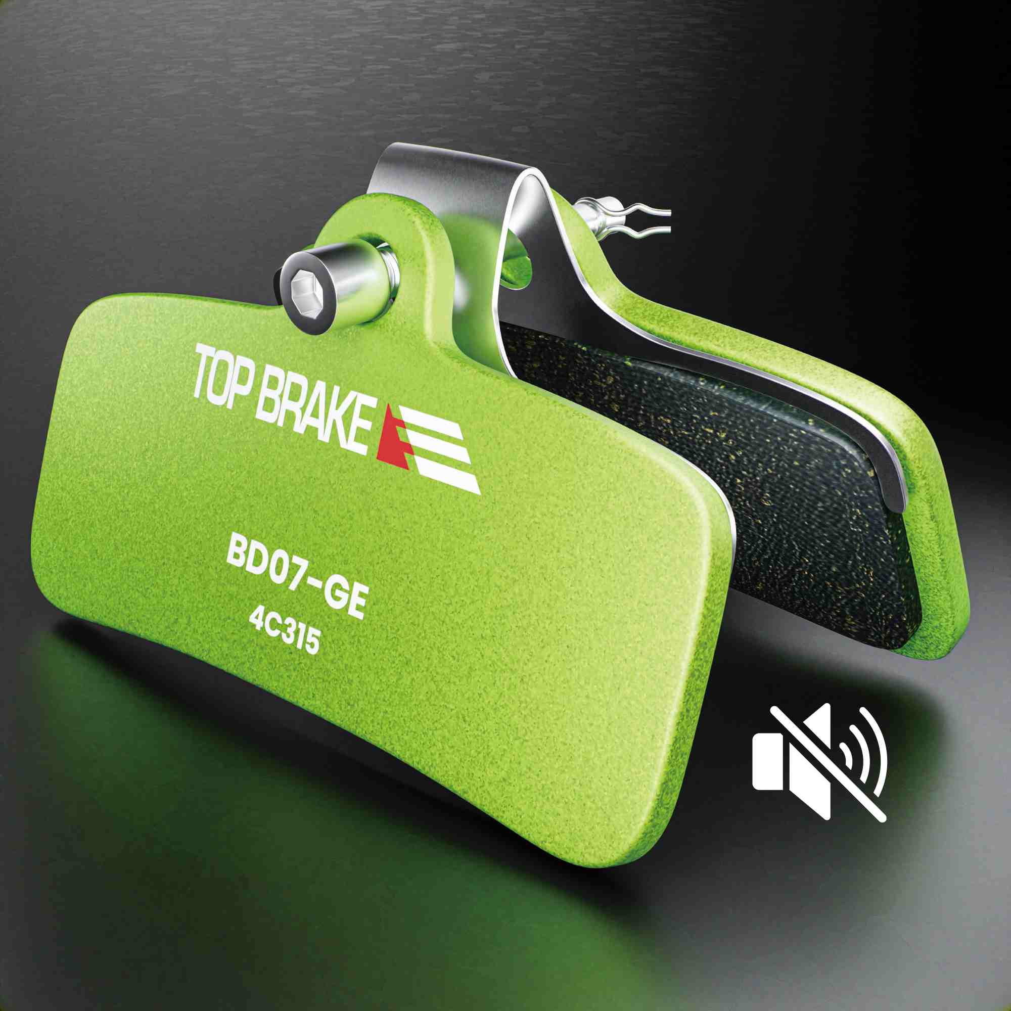 Noise Reduction- Silent Performance, just smooth control- TOP BRAKE